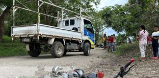 Accidente de tránsito en San Judas deja a dos jóvenes heridos en Nueva Segovia