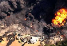 Explosión en planta química provoca voraz incendio en EE.UU. Foto: Fuerte explosión en Estados Unidos /cortesía