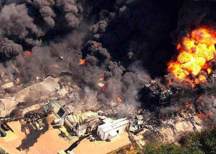 Foto: Fuerte explosión en Estados Unidos /cortesía