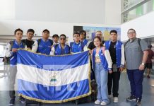 Llegan a Nicaragua los jóvenes que participaron en las olimpiadas mundiales de robótica Foto: Llegan a Nicaragua los jóvenes que participaron en las olimpiadas mundiales de robótica / TN8