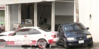 Foto: Accidente de tránsito en Managua por supuesta invasión de carril y exceso velocidad/TN8