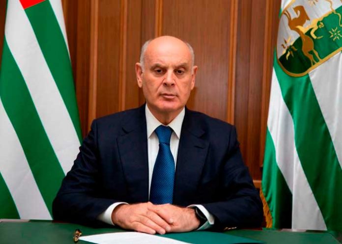 Foto: Presidente Aslan Bzhania /cortesía