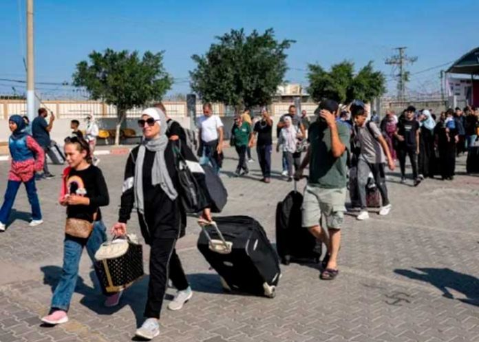 Foto: Decenas de palestinos heridos han abandonado la Franja de Gaza/Cortesía