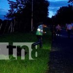 Motociclista y acompañante en estado reservado tras chocar contra vaca en Jalapa Foto: Motociclista y acompañante en estado reservado tras chocar contra vaca en Jalapa / TN8