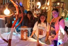Foto: Realizan 3.ª Edición de la Exposición de Arte en Metal y Luces en Carazo / TN8
