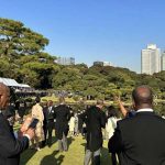 Foto: Celebración Japonesa en ocasión de fiesta de otoño/Cortesía