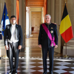 Foto: Embajador de Bélgica presenta cartas credenciales al Rey /Cortesía