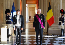 Foto: Embajador de Bélgica presenta cartas credenciales al Rey /Cortesía