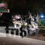 Fallecen seis personas en choque de camionetas en el kilómetro 169 de Chontales