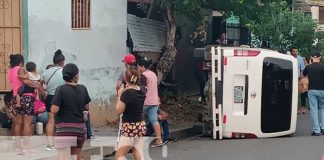 Foto: Irrespeto a la señal de alto deja tres lesionados en el barrio Bóer / TN8