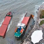 Turquía: Cuerpo de marinero es rescatado de un buque que naufragó Foto: Rescate en aguas de Turquía /cortesía