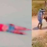 Tremendo show se viralizó cuando rescataban a una mujer ‘muerta’ Foto: Mujer durmiendo en pleno río /cortesía