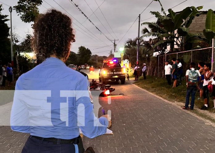 1 Foto: Motorizado se da a la fuga tras provocar accidente en Jalapa/TN8