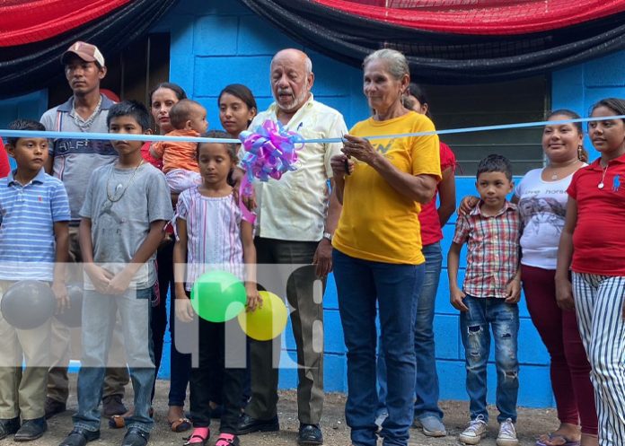 Entregan 5 viviendas de interés social en Cobano, Juigalpa