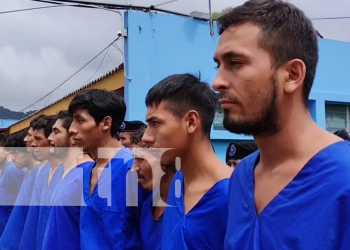Foto: Policía Nacional pone tras las rejas a presuntos delincuentes en Nicaragua/TN8