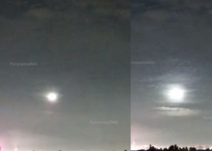 Captan un supuesto meteorito en varias partes de México