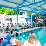 Pacientes de Aldo Chavarría estrenan piscina para recibir hidroterapia Foto: Pacientes de Aldo Chavarría estrenan piscina para recibir hidroterapia /Tn8