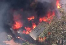 Incendios forestales destruyen 18 hogares en Australia Occidental Foto: Emergencia en Australia /cortesía