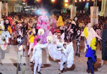 Masiva participación en el XXI Carnaval de «Mitos, Leyendas, Tradiciones y Personajes Leoneses» Foto: Masiva participación en el XXI Carnaval de "Mitos, Leyendas, Tradiciones y Personajes Leoneses" / TN8
