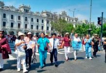 Foto: Protestas en Perú /cortesía