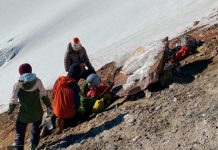 ¡Dramático rescate! Excursionista salvada tras peligrosa caída en EEUU Foto: ¡Dramático rescate! Excursionista salvada tras peligrosa caída en EEUU/Cortesía