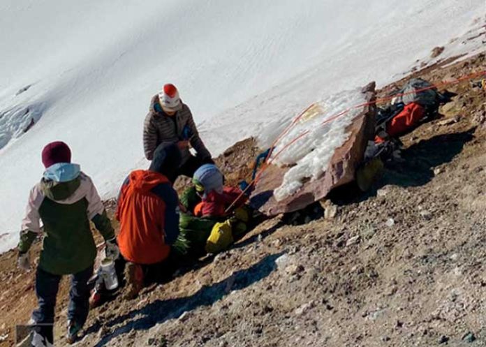 Foto: ¡Dramático rescate! Excursionista salvada tras peligrosa caída en EEUU/Cortesía