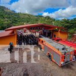 Inaugurada Estación de Bomberos 194 en Wiwilí, Jinotega Foto: Inaugurada Estación de Bomberos en Nicaragua/TN8