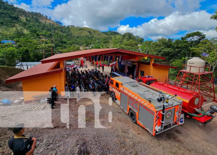 1 Foto: Inaugurada Estación de Bomberos en Nicaragua/TN8