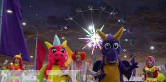 Foto: Ya podés visitar el parque de la alegría y montarte en uno de los 15 juegos/Tn8