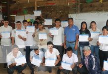 Foto: Certifican a estudiantes del Instituto sabatino Concepción de María en Siuna / TN8