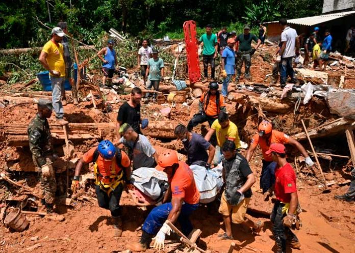 2 Foto: intensas lluvias en Sao Paulo Brasil /cortesía