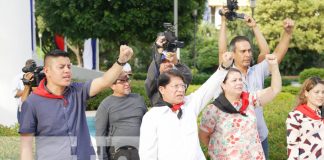 Delegaciones e instituciones se unen para homenajear a Carlos Fonseca