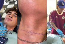 ¡Wow! Joven se tatuaba el nombre de su novia, cuando ella decide terminarlo ¡Wow! Joven se tatuaba el nombre de su novia, cuando ella decide terminarlo