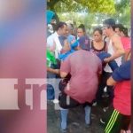 Con una herida en la cabeza resultó una señora producto de un accidente en motocicleta Foto Con una herida en la cabeza resultó una señora producto de un accidente en motocicleta /Tn8