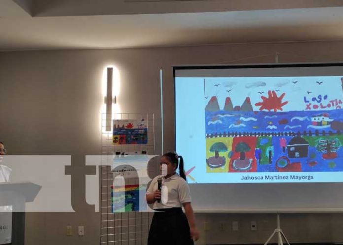 2 Foto: Seleccionan a estudiantes ganadores del concurso de dibujo ¿Qué significa el lago Xolotlán para mí?/Tn8