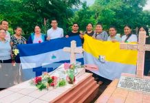 Foto: Docentes realizan conmemoración en honor a los fieles difuntos en Ometepe/Cortesía