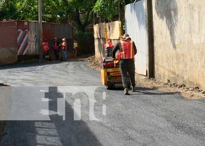 2 Foto: ¡Avanzan obras en Managua! Éxito en el mejoramiento de más de 700 cuadras en 2023/TN8