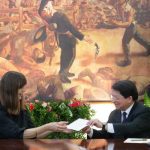 Embajadora de Francia presenta Copias de Estilo a Canciller de Nicaragua Embajadora de Francia presenta Copias de Estilo a Canciller de Nicaragua