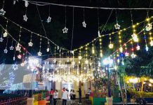 El parque central de Matiguás se llena de magia con el encendido de luces El parque central de Matiguás se llena de magia con el encendido de luces
