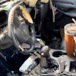 Le regalan un carro nuevo gracias a que su termo, sobrevivió a un incendio