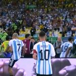 Escándalo en Maracaná: pelea en la grada, Messi retiró a Argentina Escándalo en Maracaná: pelea en la grada, Messi retiró a Argentina