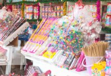 ¡Tradición y seguridad! Instalan tramos de pólvora en Estelí Foto: ¡Tradición y seguridad! Instalan tramos de pólvora en Estelí/TN8