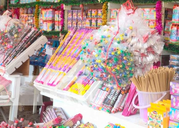 2 Foto: ¡Tradición y seguridad! Instalan tramos de pólvora en Estelí/TN8