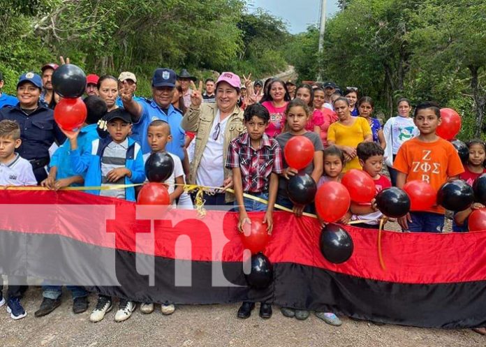 8 km de camino rural renovado en La Concordia, Jinotega
