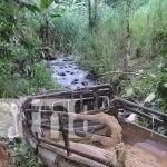 Vivos para contarlo tras sufrir accidente de tránsito en El Cuá, Jinotega