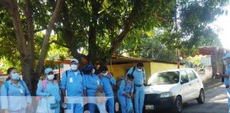 Foto: Brigadas médicas visitan el barrio 22 de enero, del distrito V en Managua /Tn8
