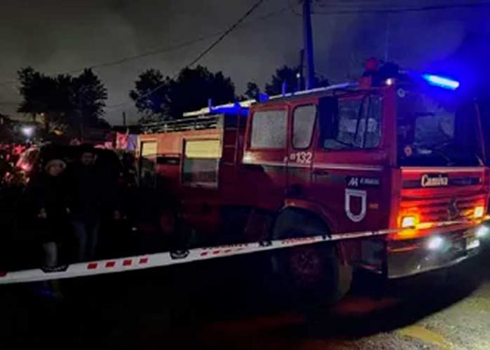 Foto: Devastador incendio en Chile /cortesía