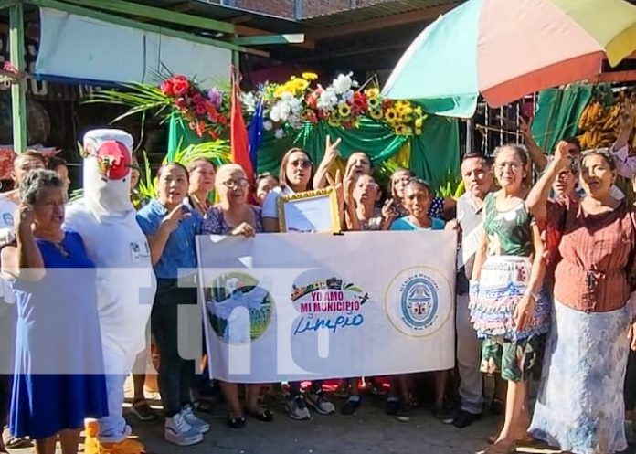 Reconocimiento del cuido y limpieza de los espacios públicos en Ocotal