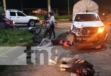 ¡Accidentes en Managua! Dos incidentes de tránsito dejan víctimas con lesiones Foto: ¡Accidentes en Managua! Dos incidentes de tránsito dejan víctimas con lesiones/TN8