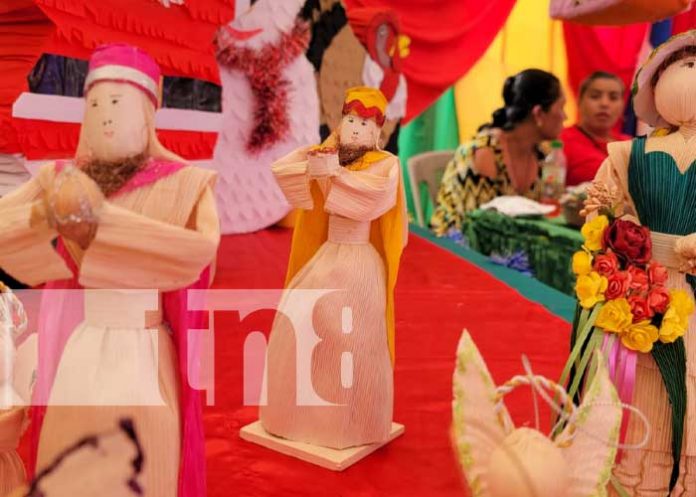 Foto: Artesanía propia de la época navideña hace gala en Mozonte/TN8